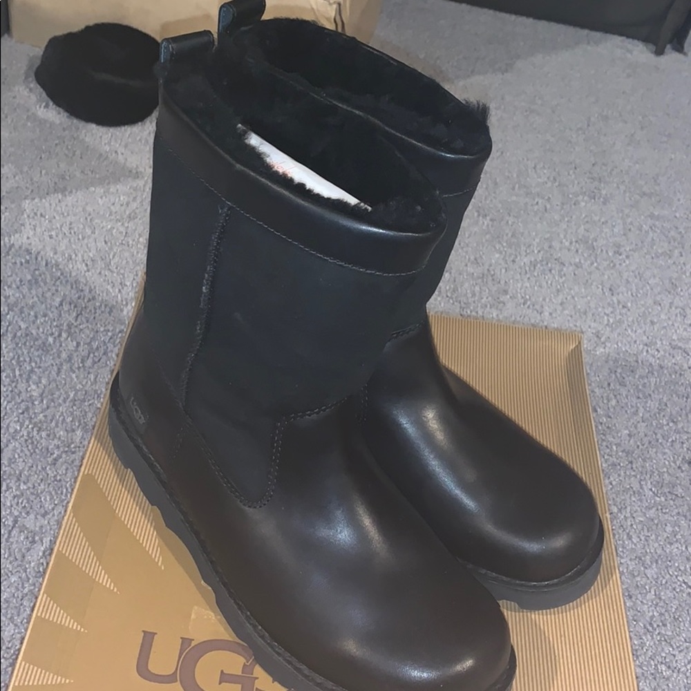 Ugg Men's Wrangell Boot Black Leather